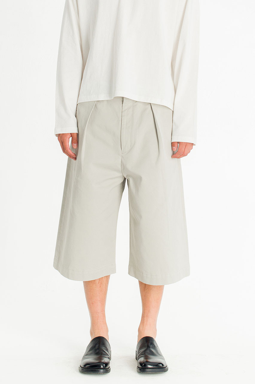 Menswear | Twill Bermuda Shorts, Grey