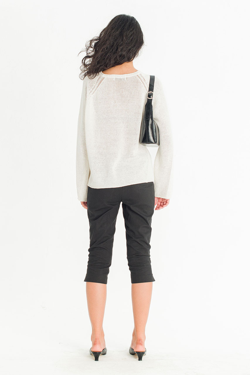 Midnight Breeze Loose Knit, Ivory