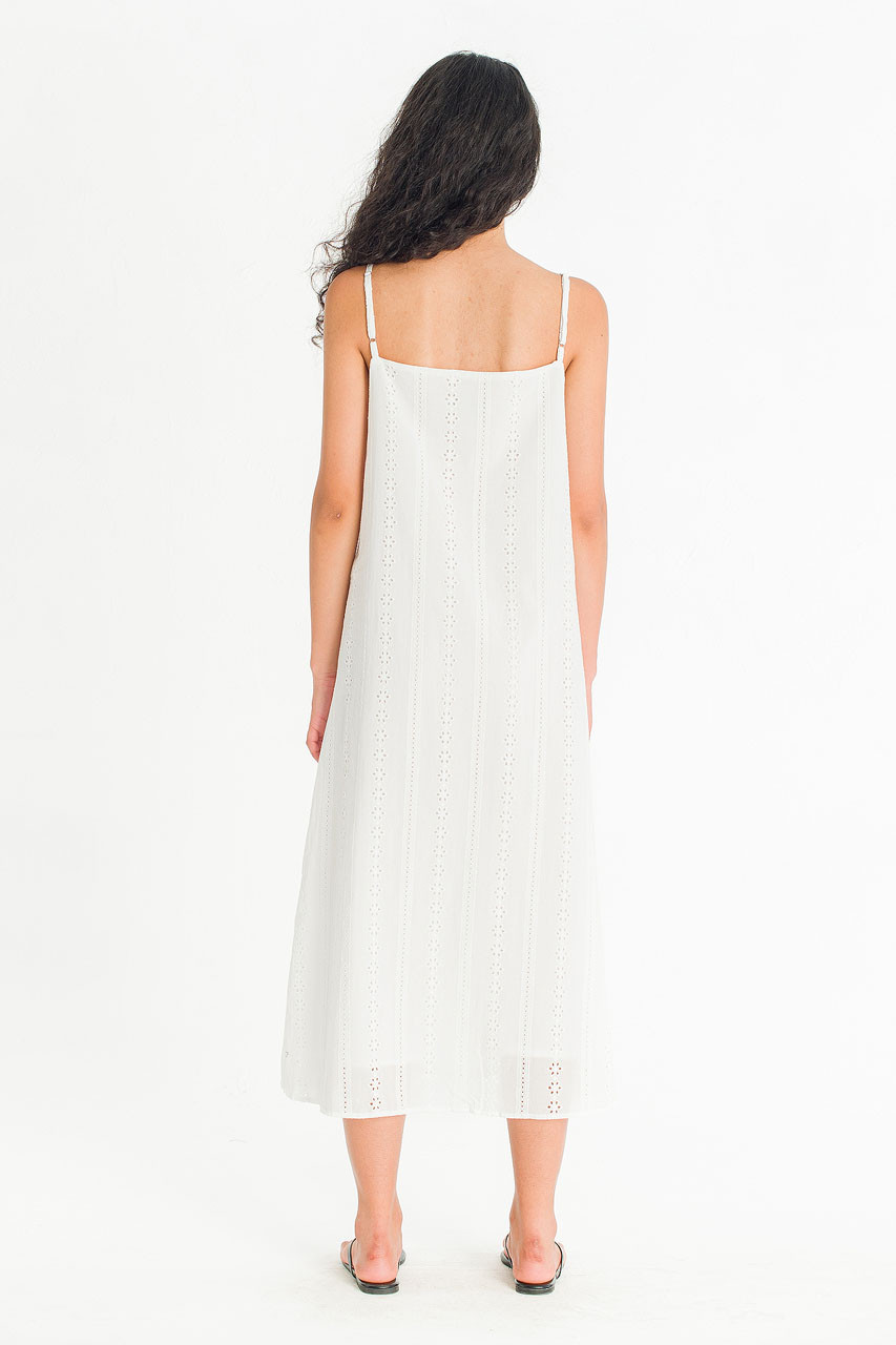 May Lace Slip Dress, Ivory