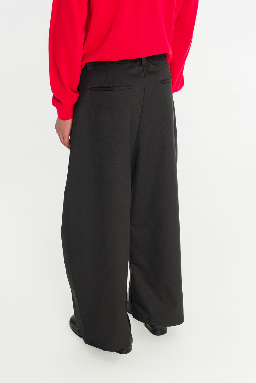 Menswear | Lightweight Barrel Pants, Black