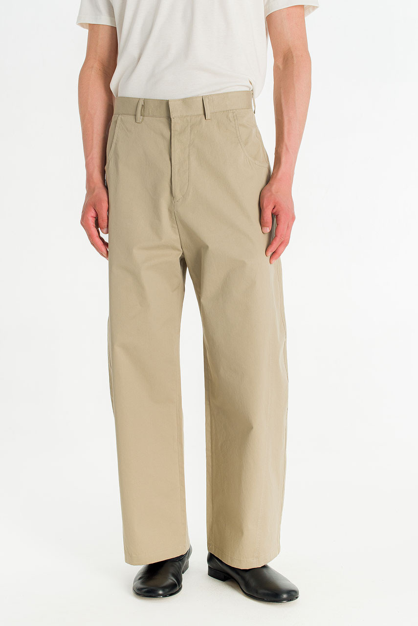 Menswear | Twist Pants, Beige