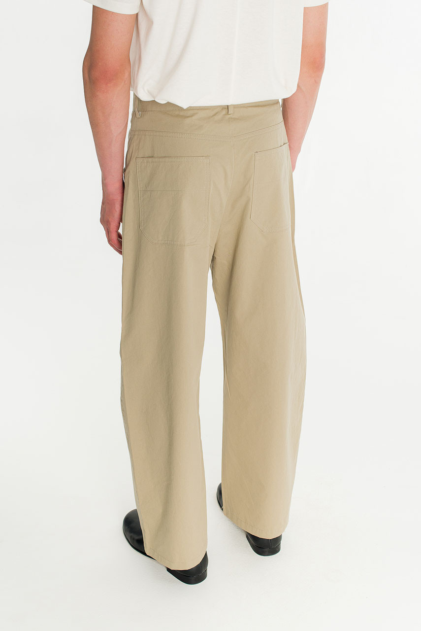 Menswear | Twist Pants, Beige