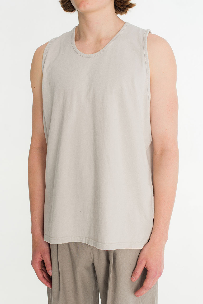 Menswear | Tie-Dye Tank Top, Grey