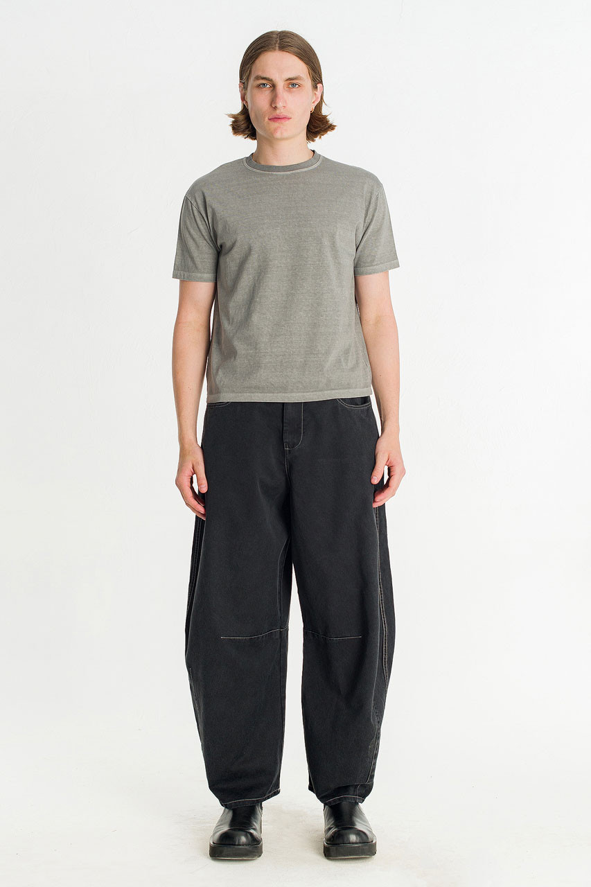 Menswear | Darted Balloon Pants, Black
