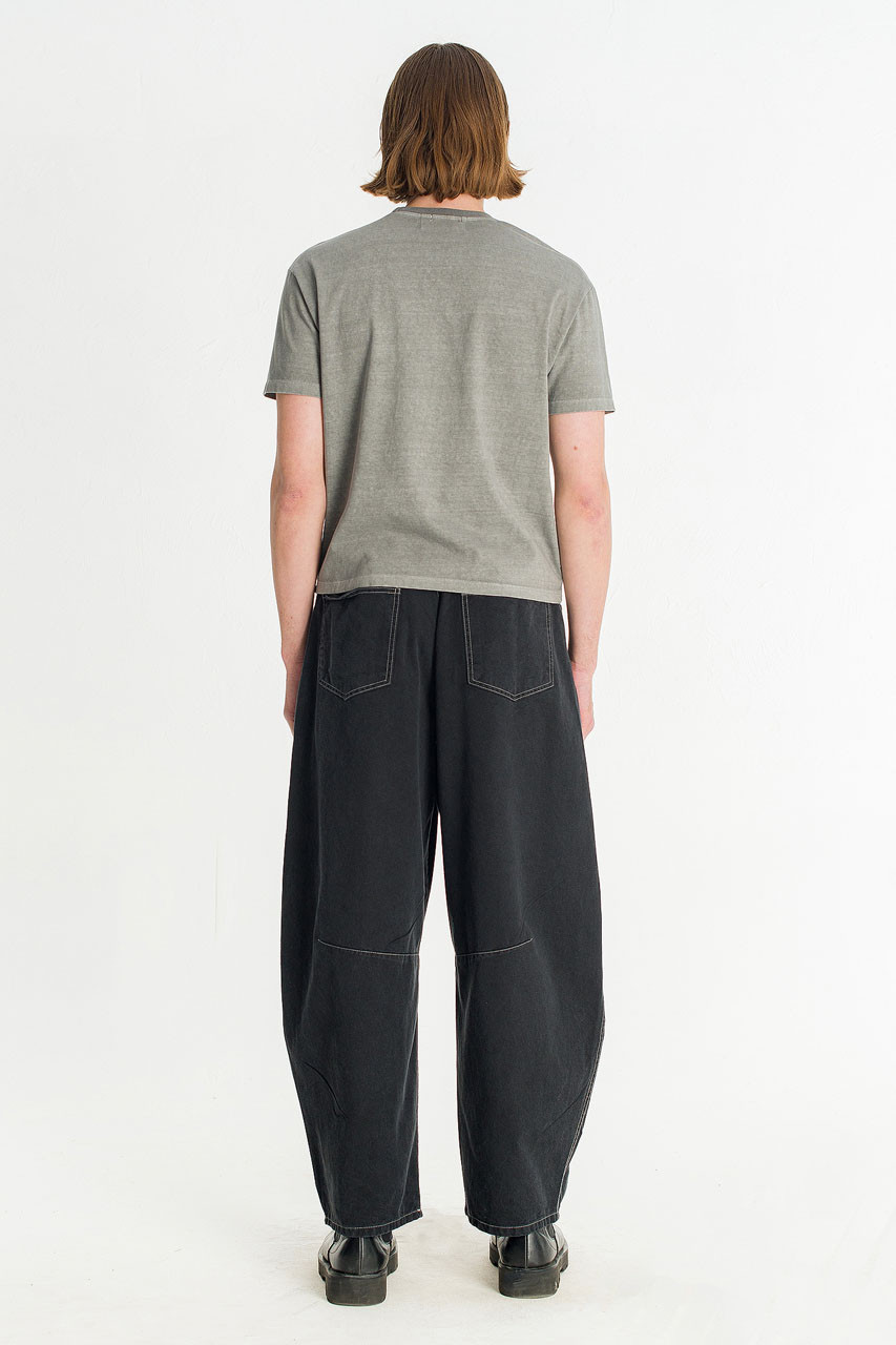 Menswear | Darted Balloon Pants, Black