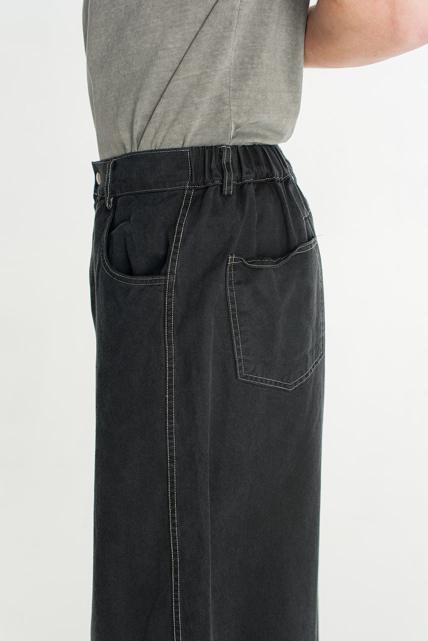Menswear | Darted Balloon Pants, Black
