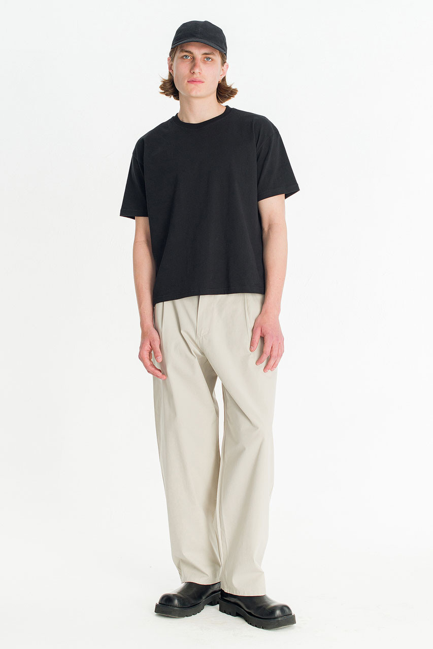 Menswear | Barrel-Leg Trousers, Grey
