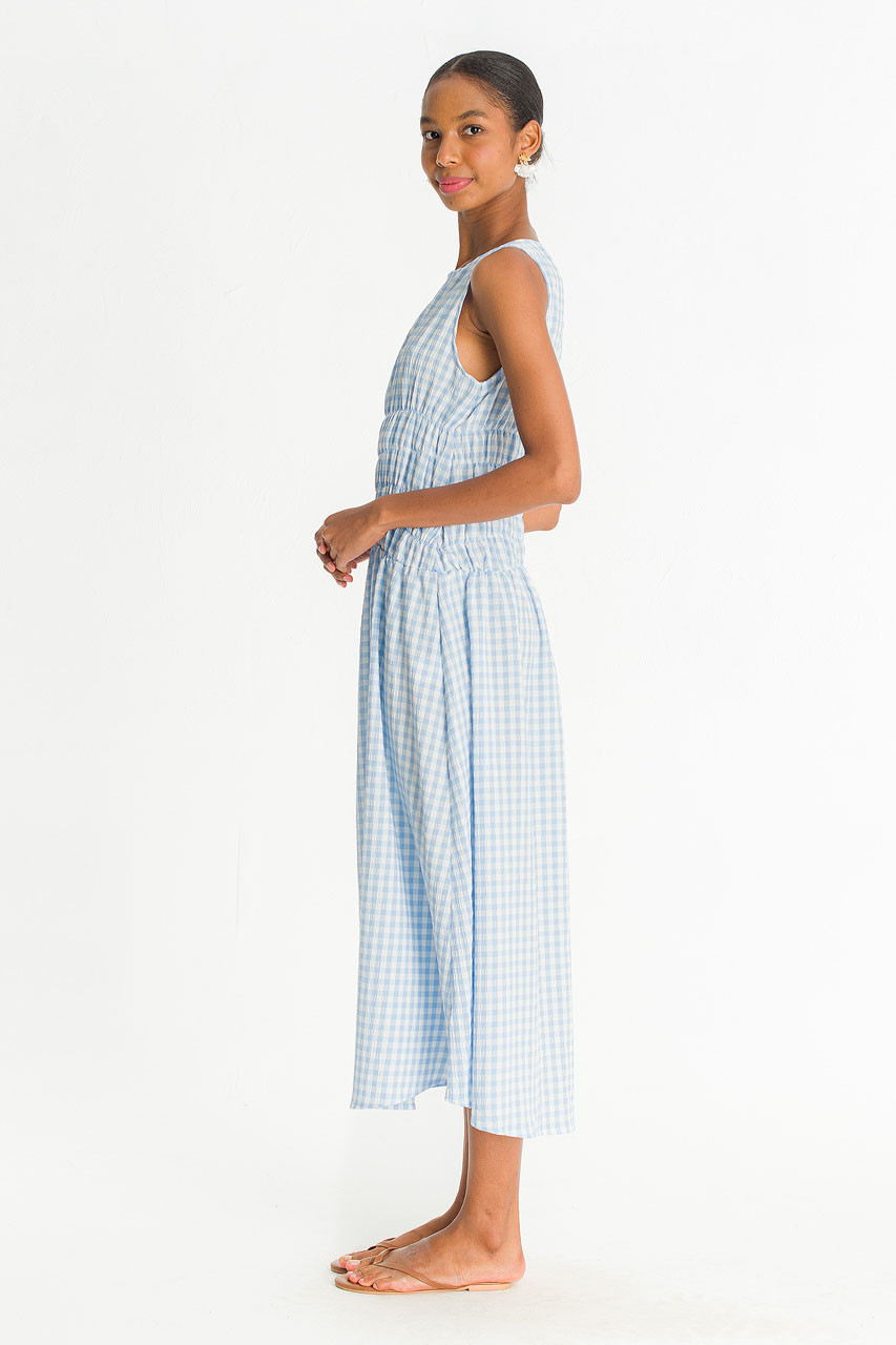Sara Stripe Dress, Blue