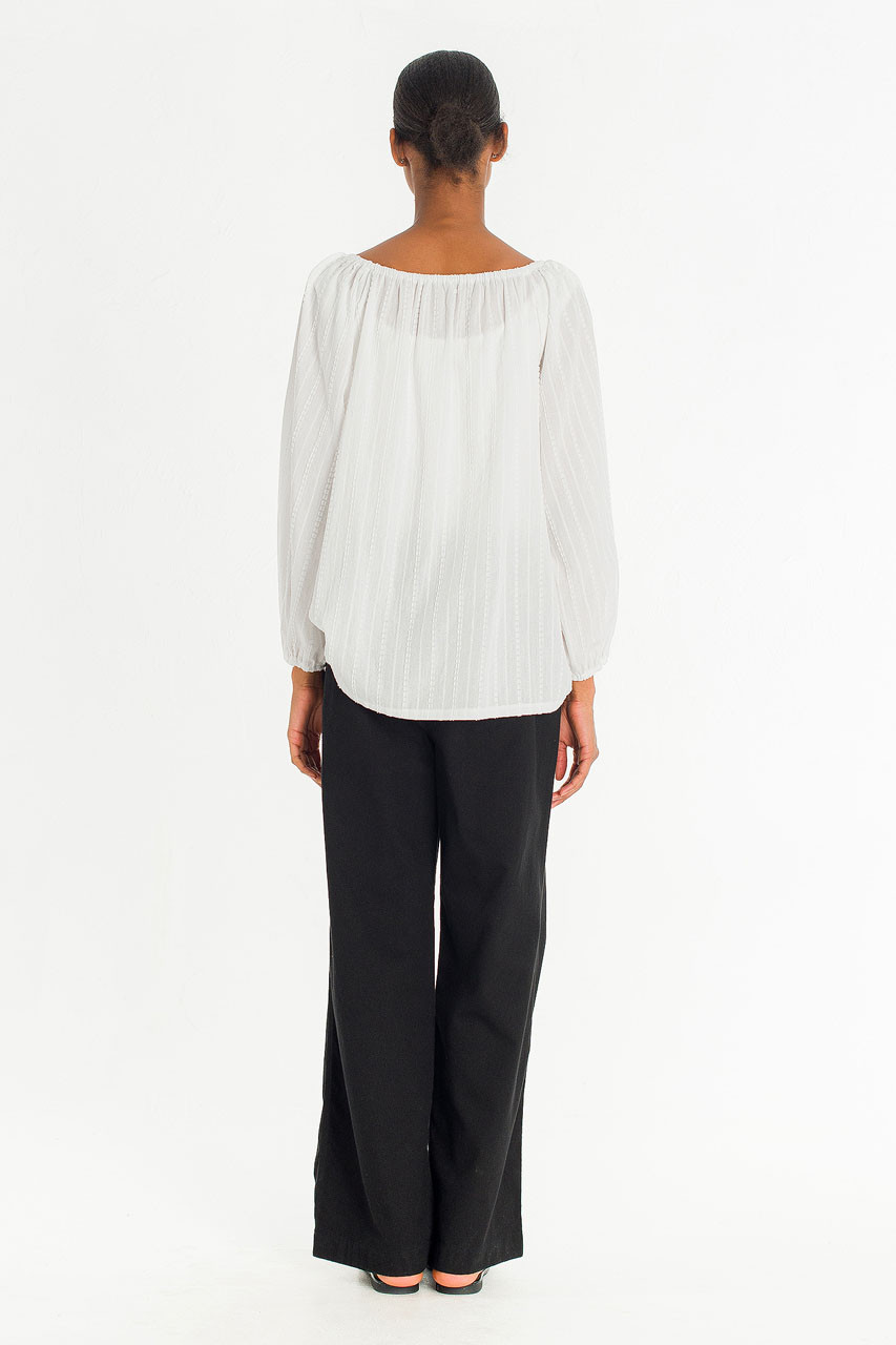 Aurelie Soft Blouse, White