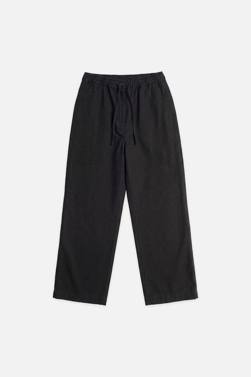 Draw String Box Chino, Black