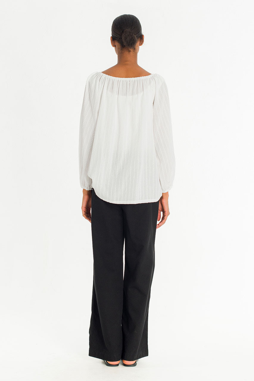 Draw String Box Chino, Black