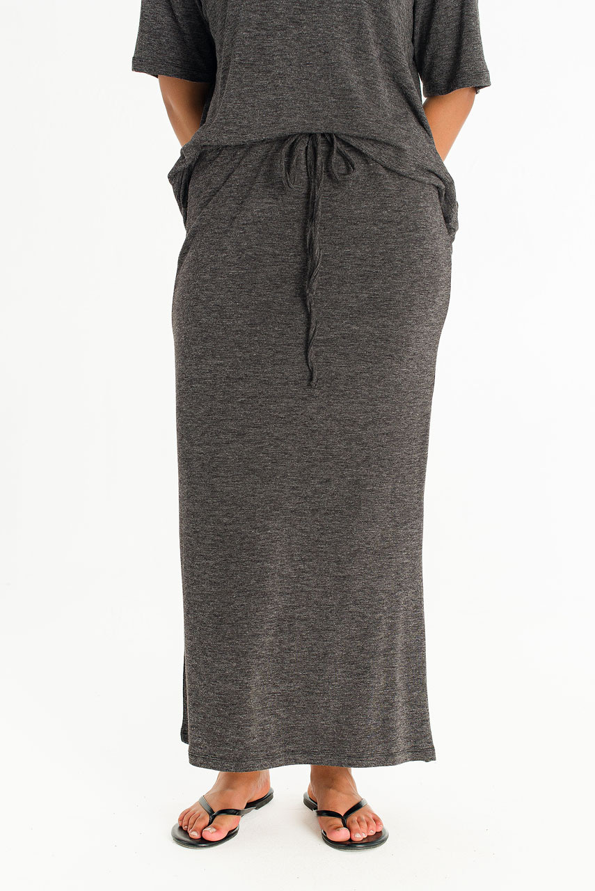Miz Soft Skirt, Charcoal
