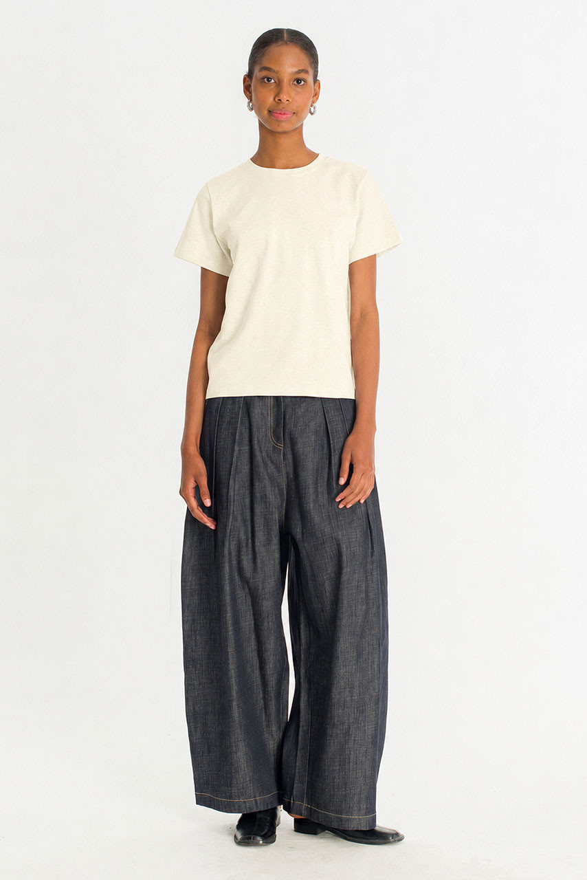 Via Soft Short Sleeve Tee, Lemon