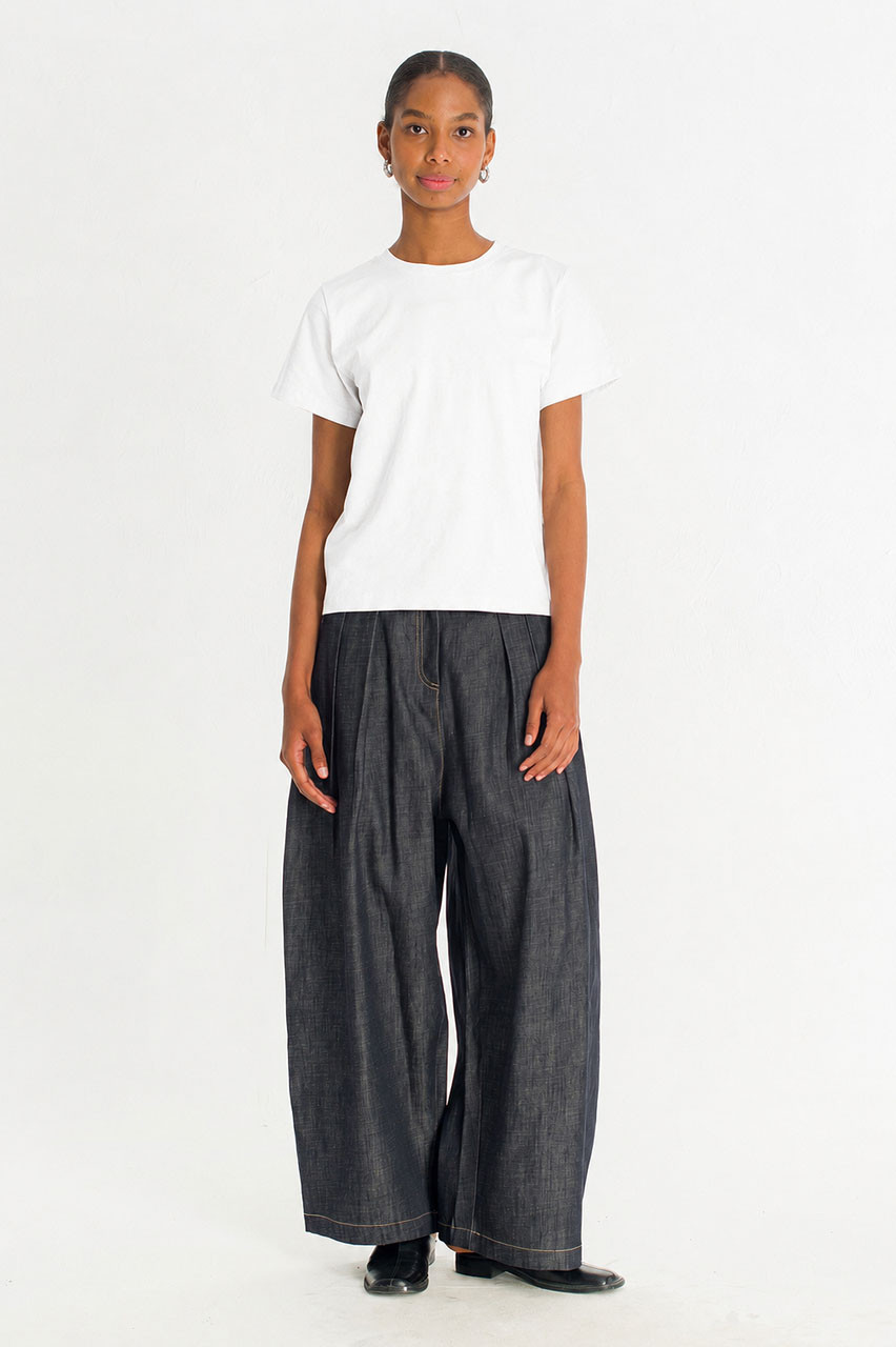 Via Soft Short Sleeve Tee, Ivory