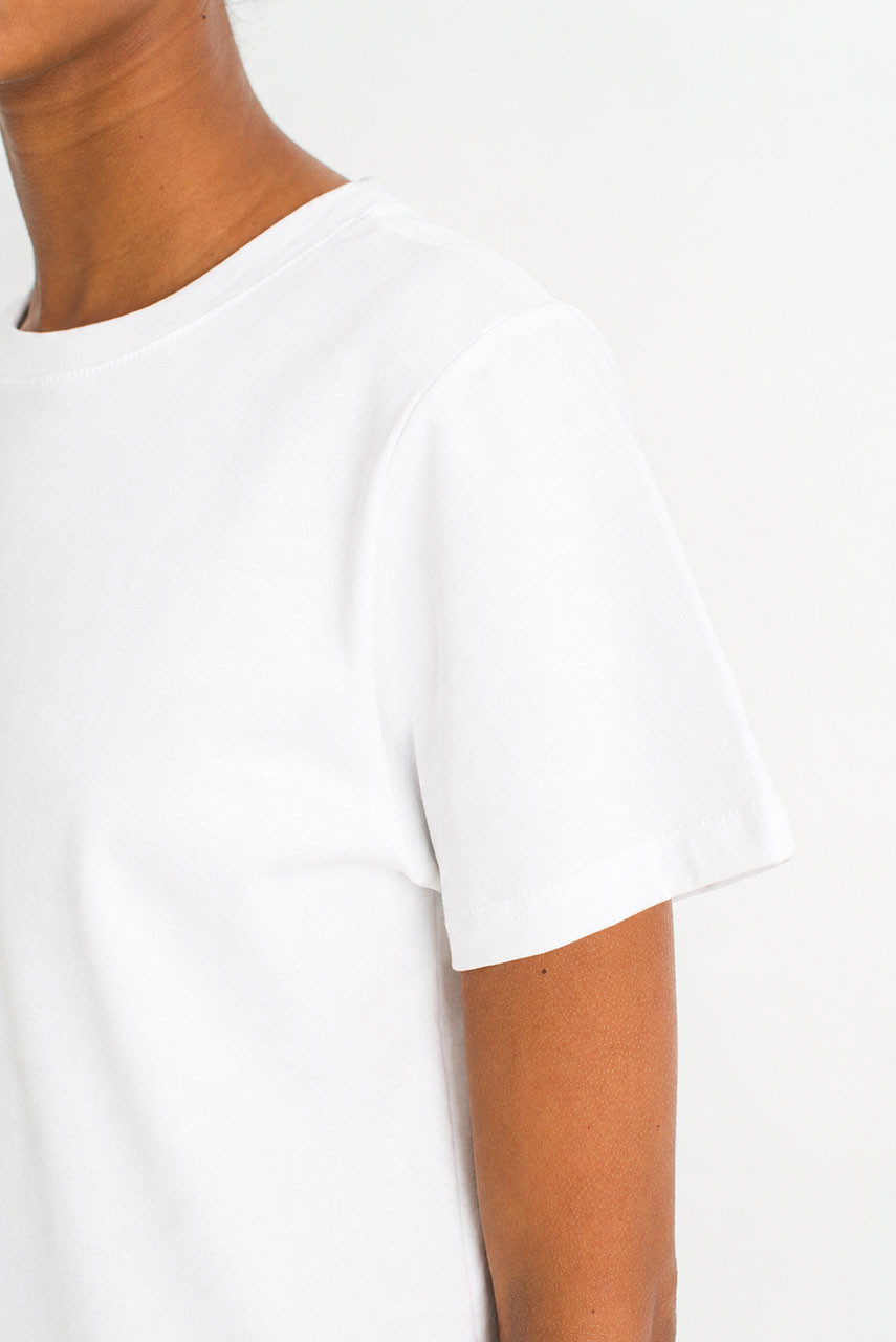 Via Soft Short Sleeve Tee, Ivory