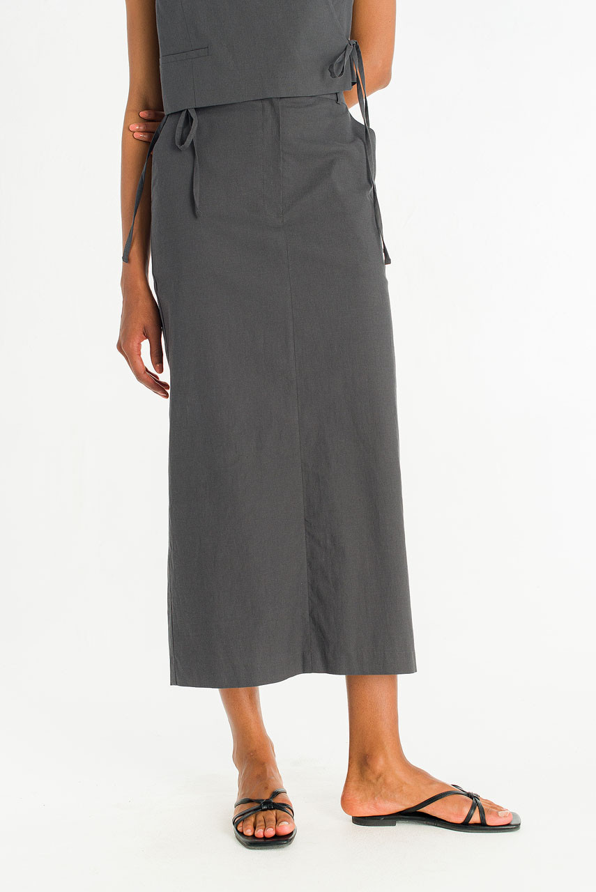 Lucy Skirt, Charcoal