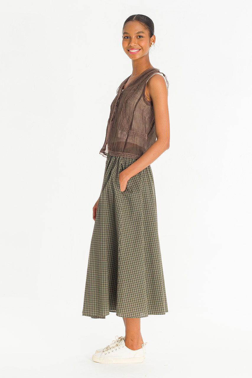 Hether Lace Blouse, Brown