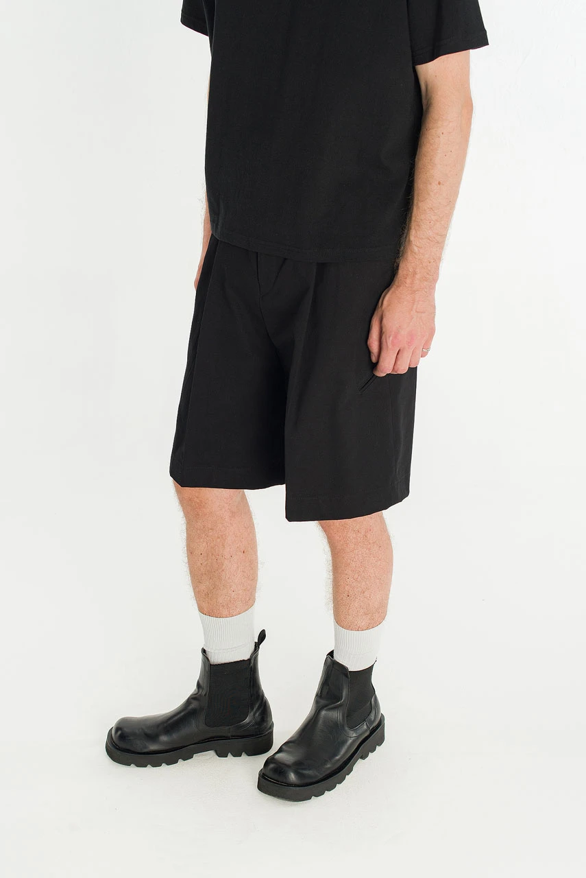 Menswear | Bermuda Work Shorts, Black