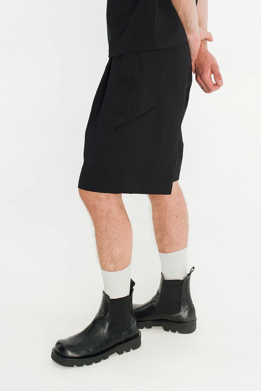 Menswear | Bermuda Work Shorts, Black