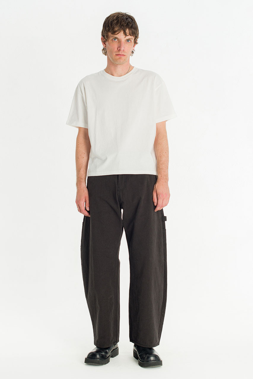 Menswear | Cotton Carpenter Pants, Black