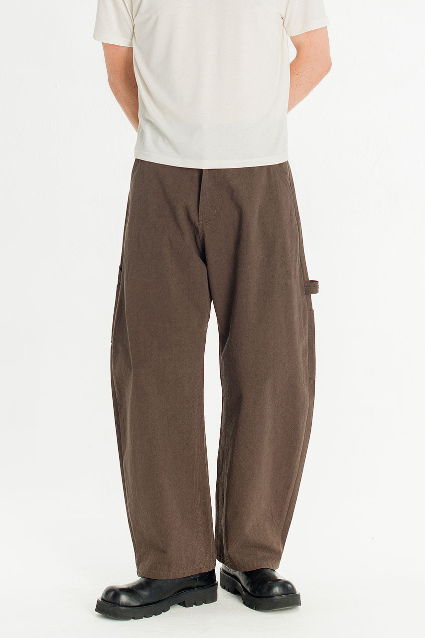 Menswear | Cotton Carpenter Pants, Brown