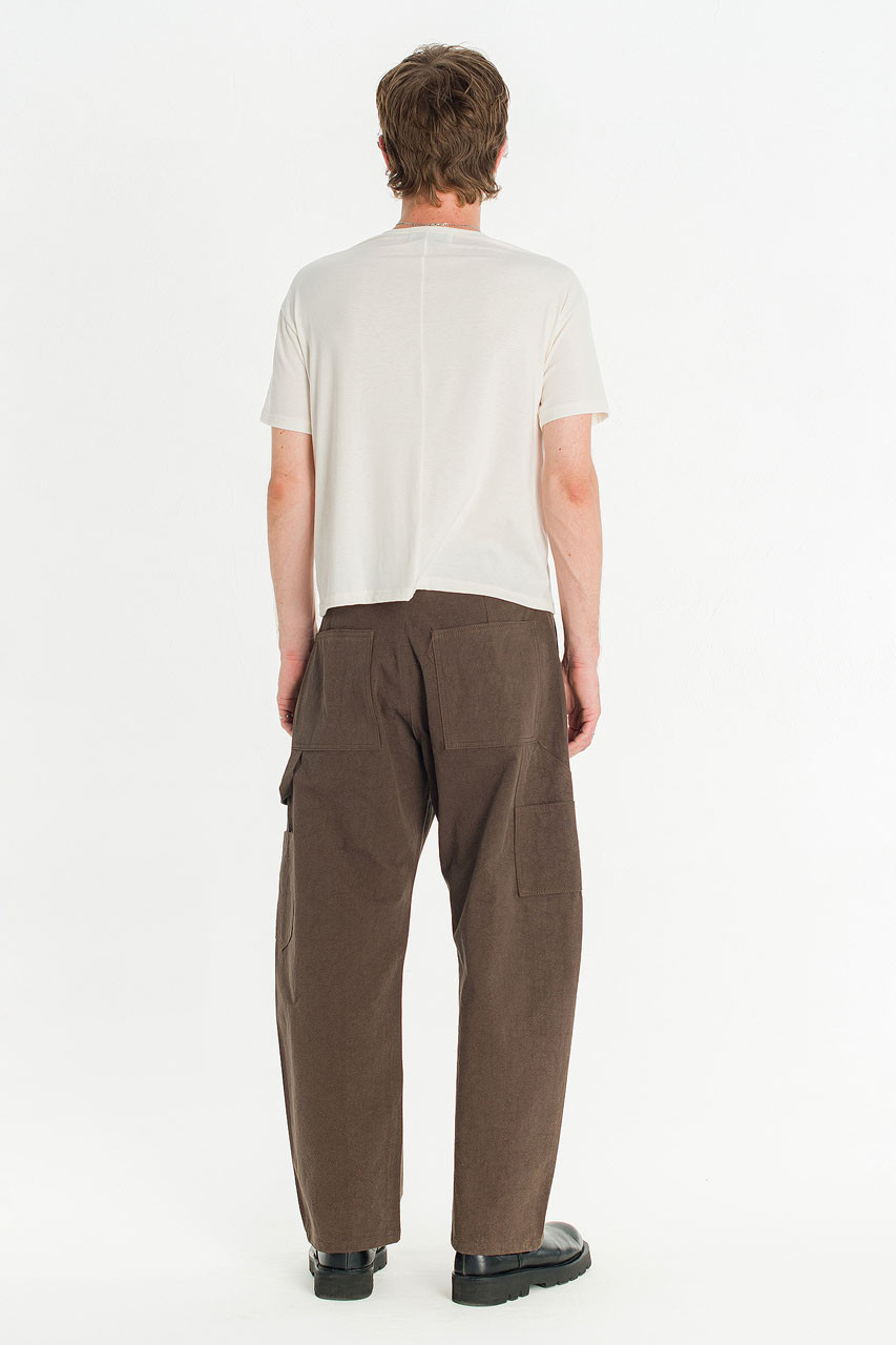 Menswear | Cotton Carpenter Pants, Brown