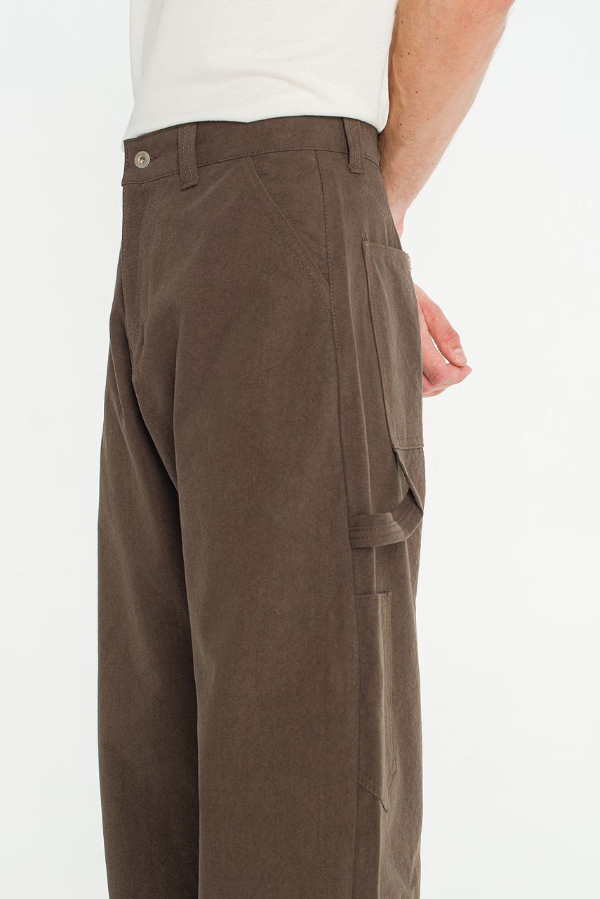 Menswear | Cotton Carpenter Pants, Brown