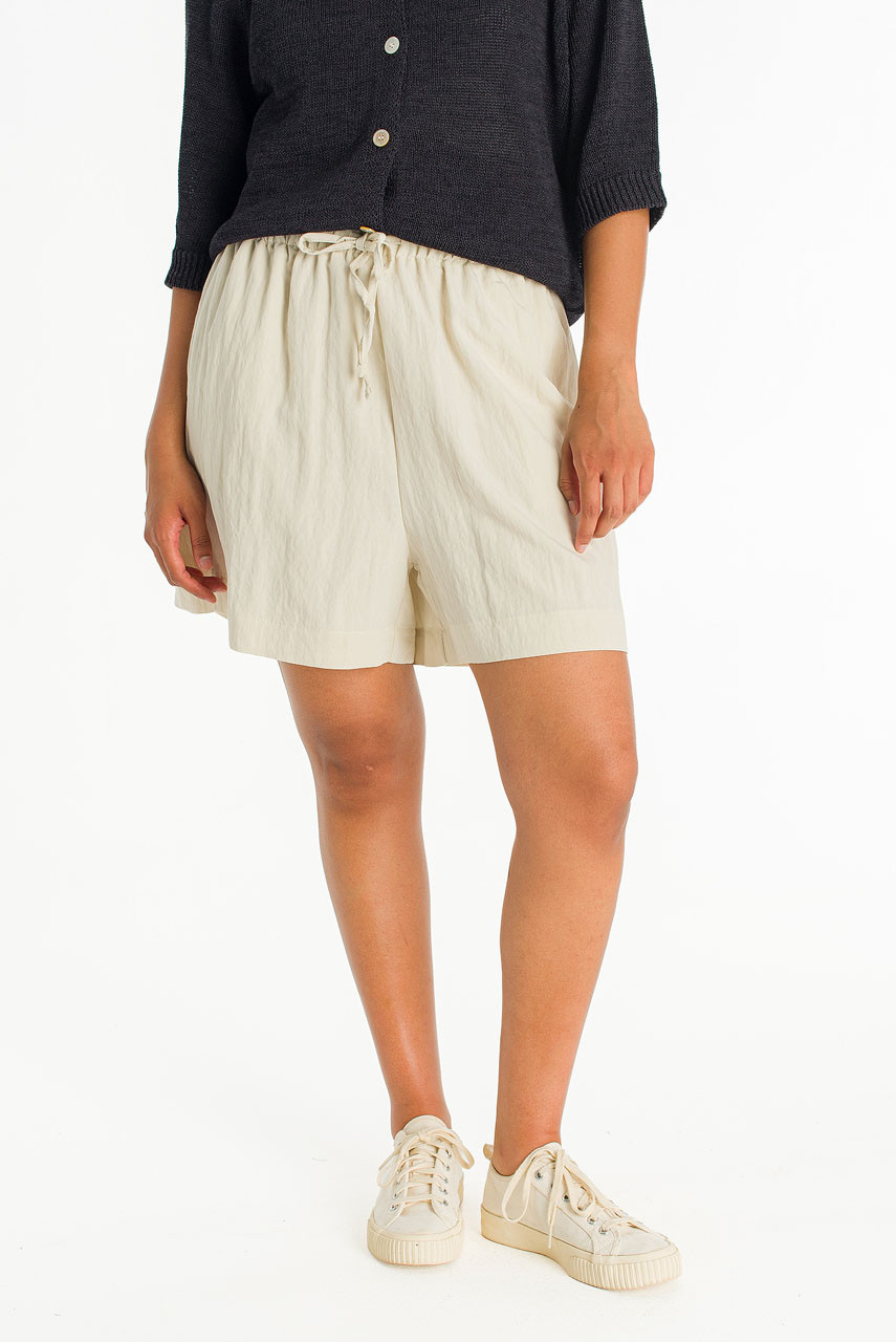 Kyo Draw String Shorts, Light Beige