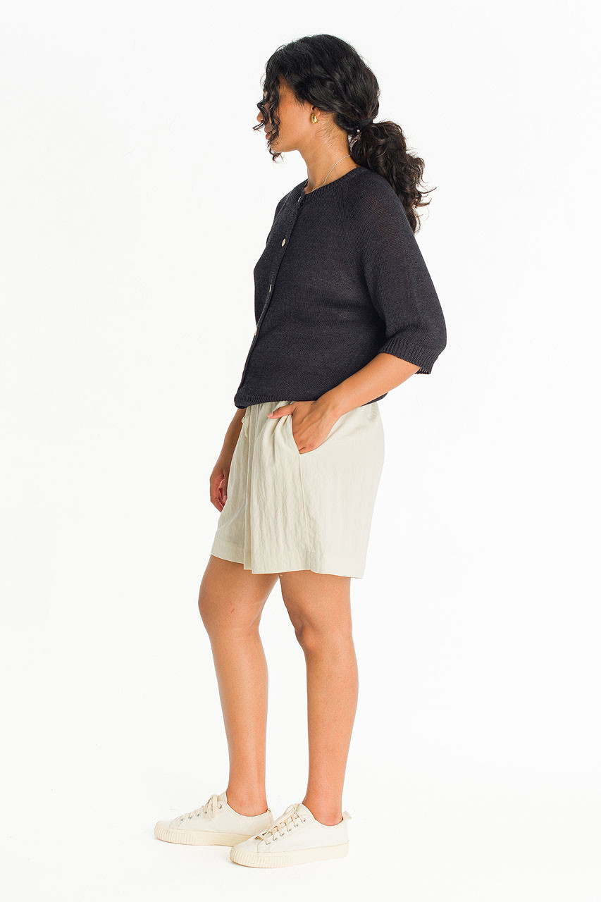 Kyo Draw String Shorts, Light Beige
