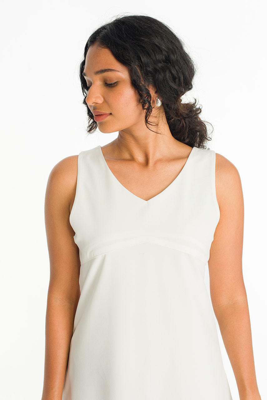 Haku Mini Dress, Ivory