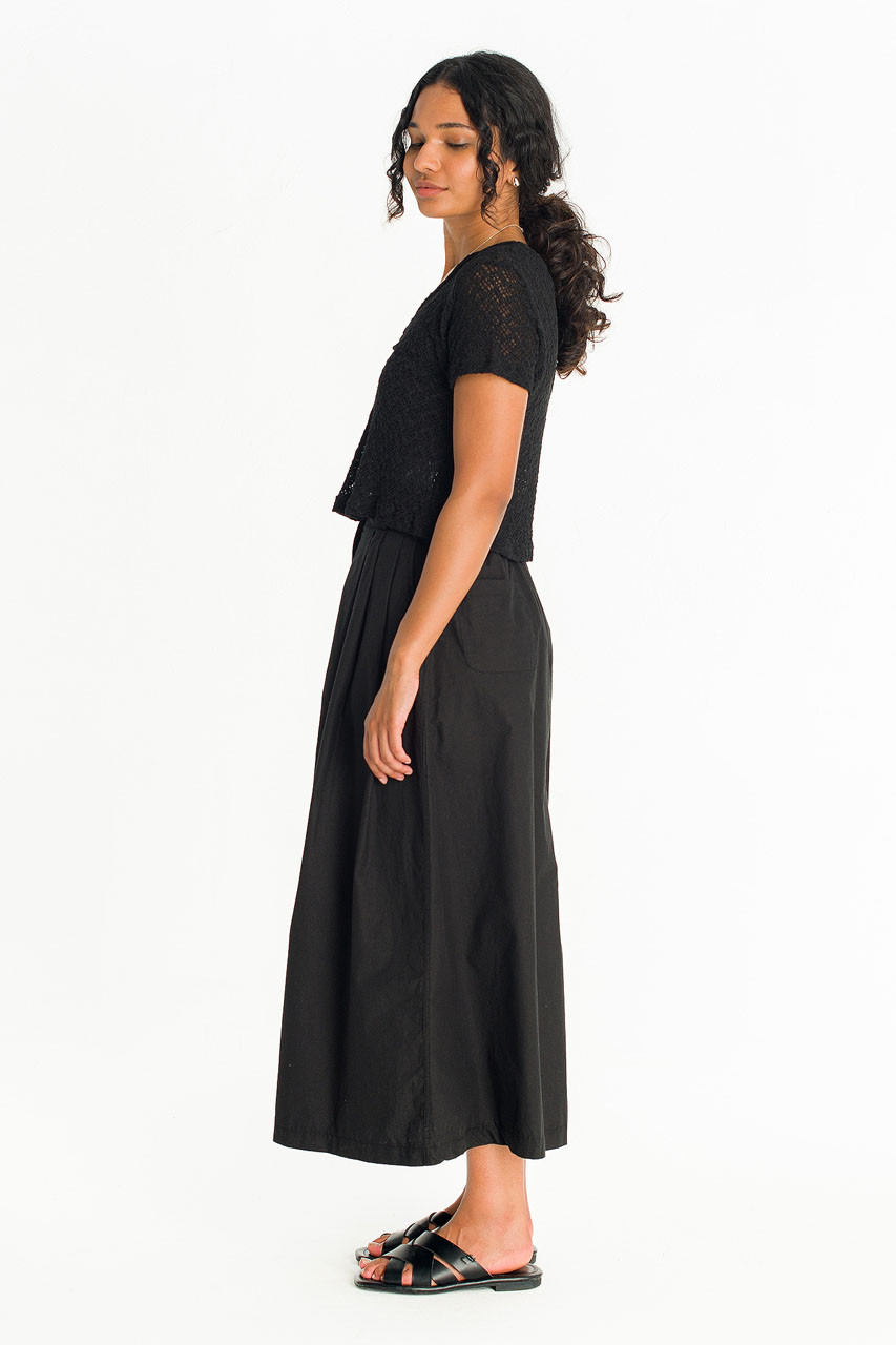 Esme Midi Skirt, Black
