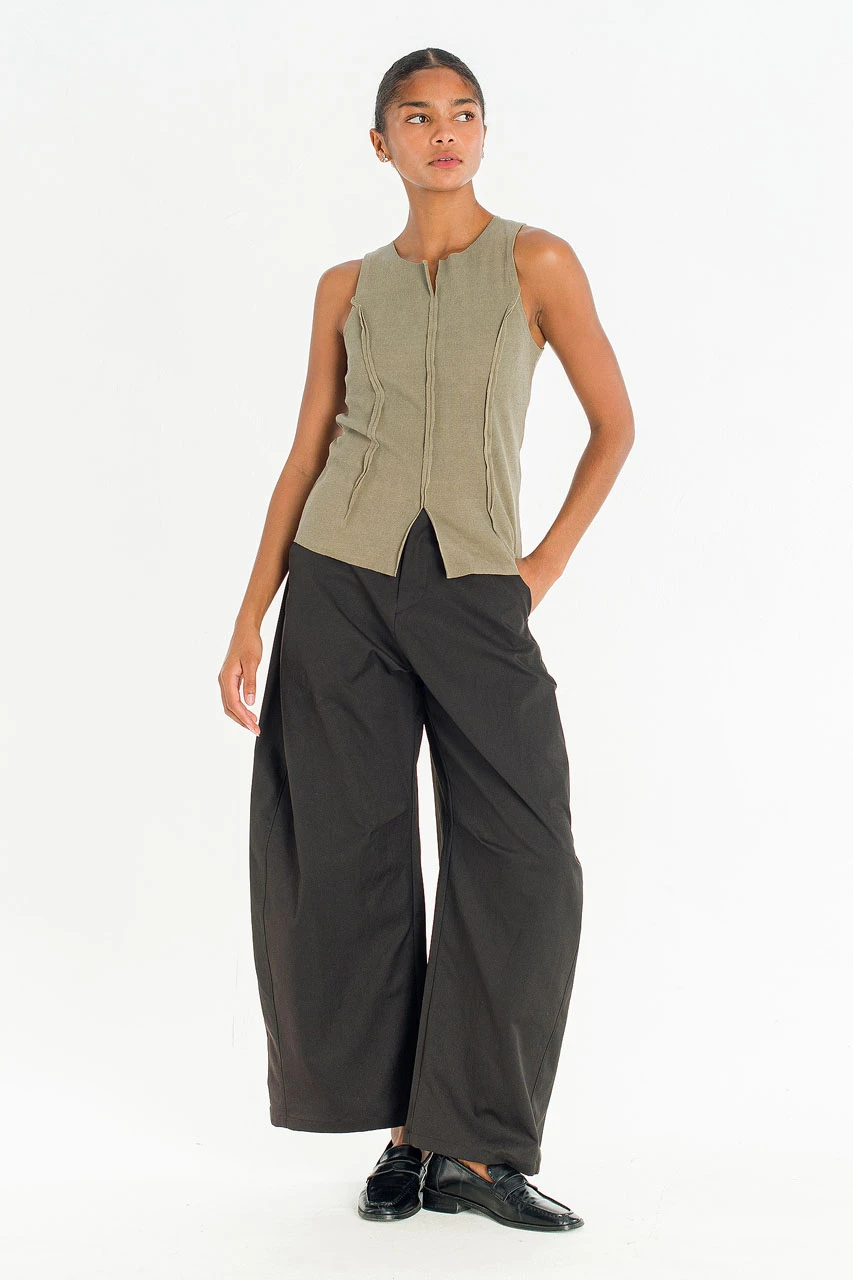 Breeze Barrel Pants, Black