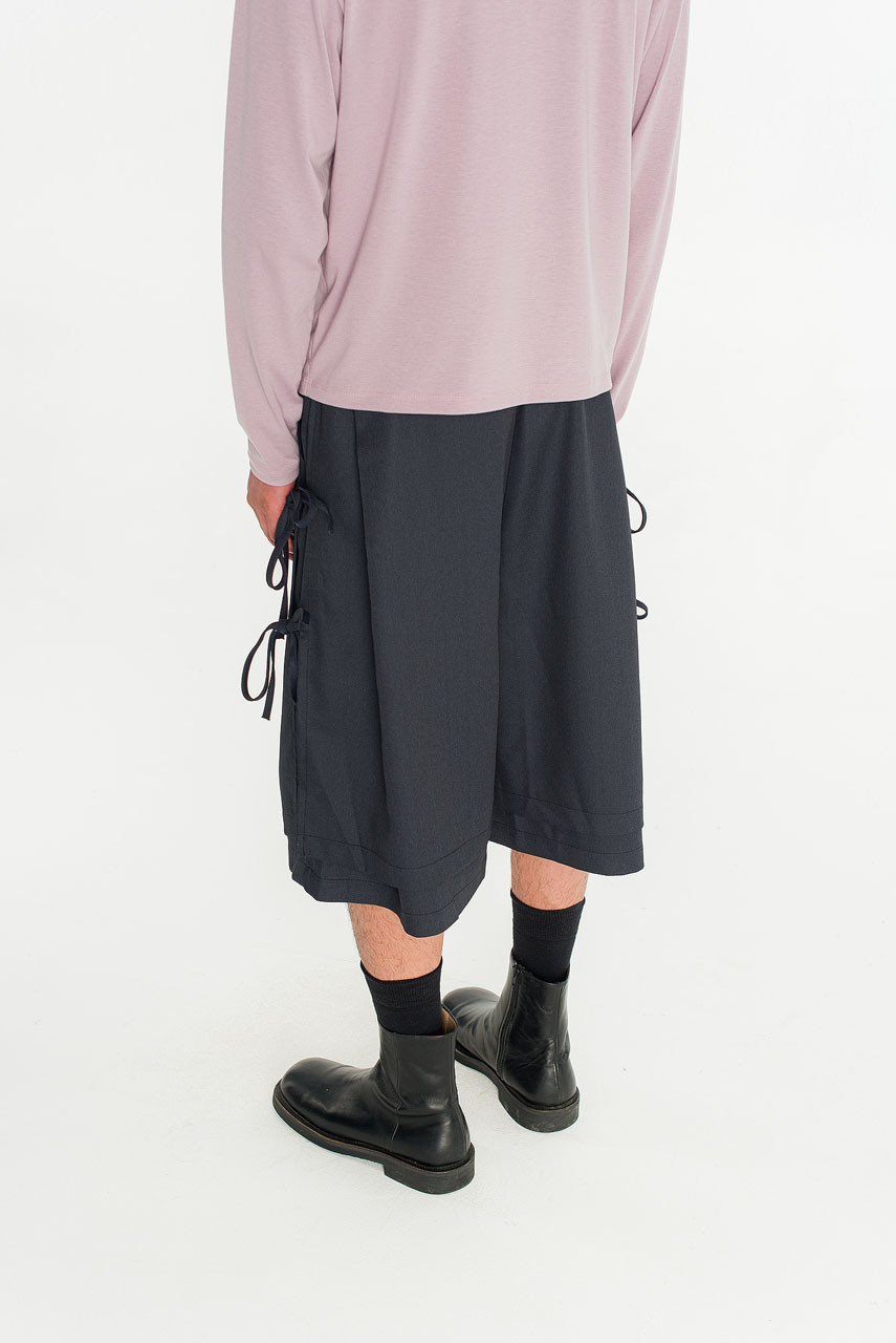 Menswear | Hakama Shorts, Black