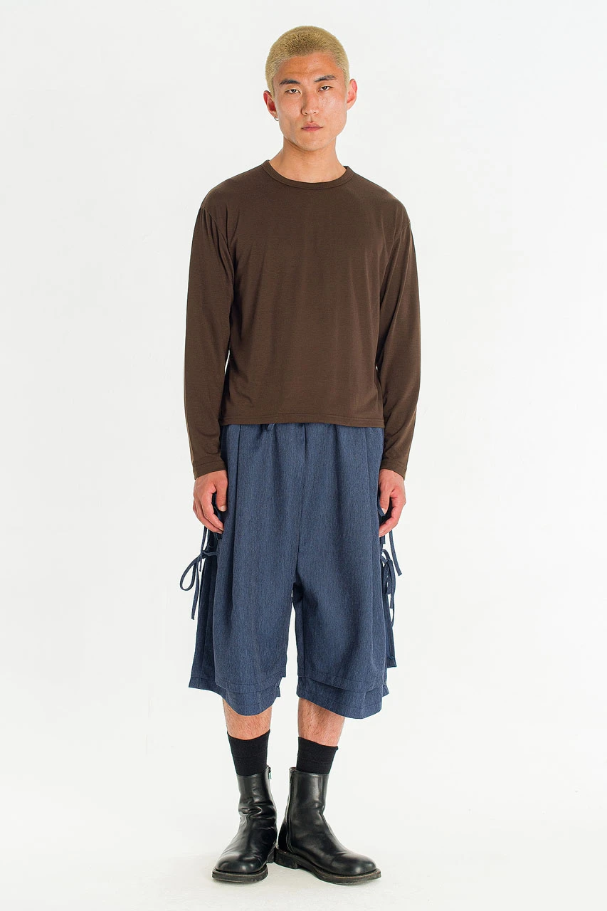 Menswear | Hakama Shorts, Navy