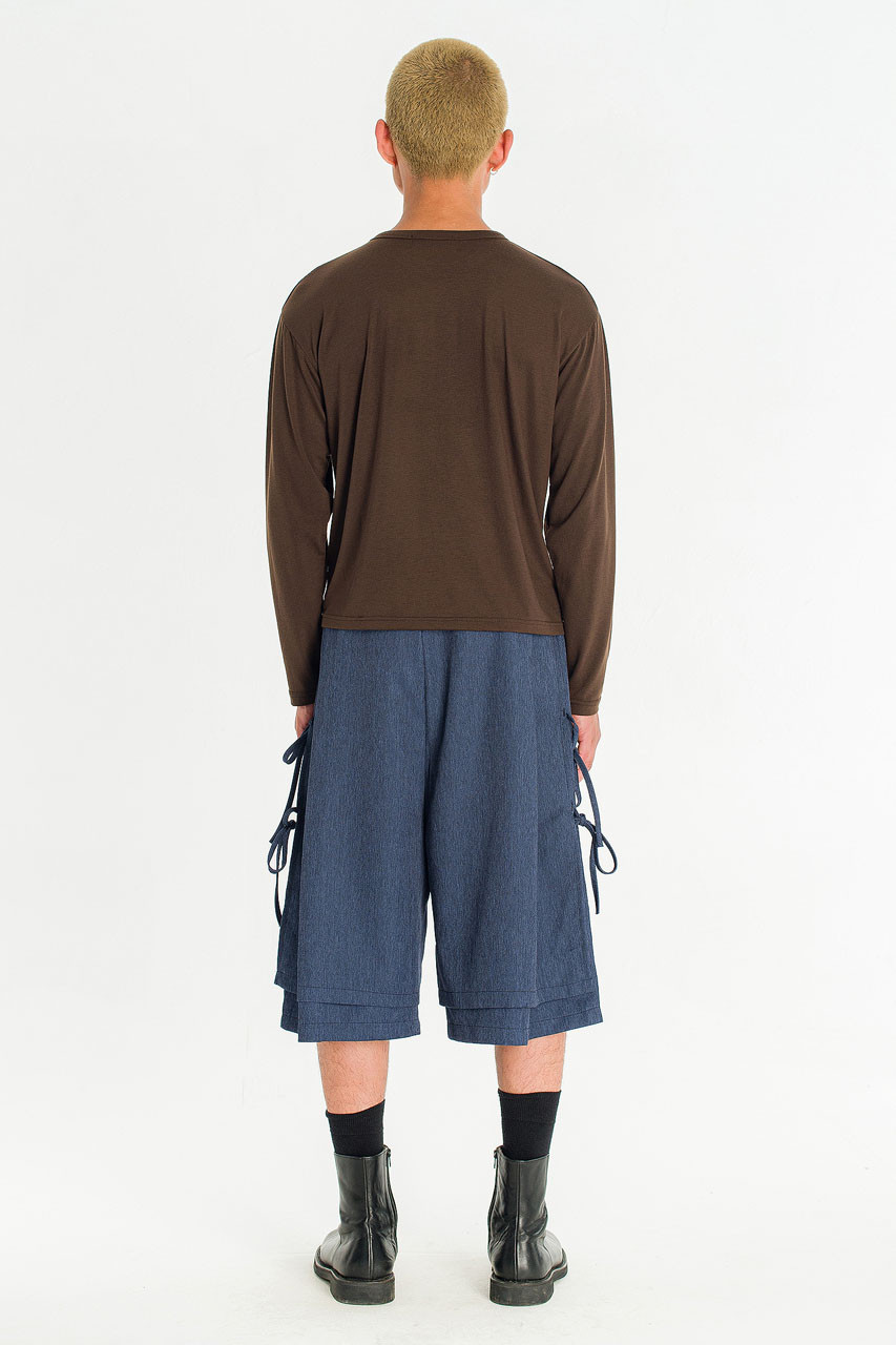 Menswear | Hakama Shorts, Navy