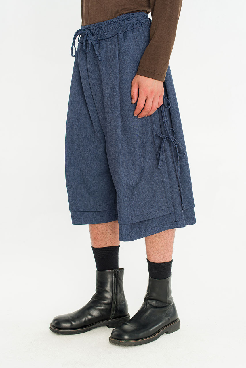 Menswear | Hakama Shorts, Navy