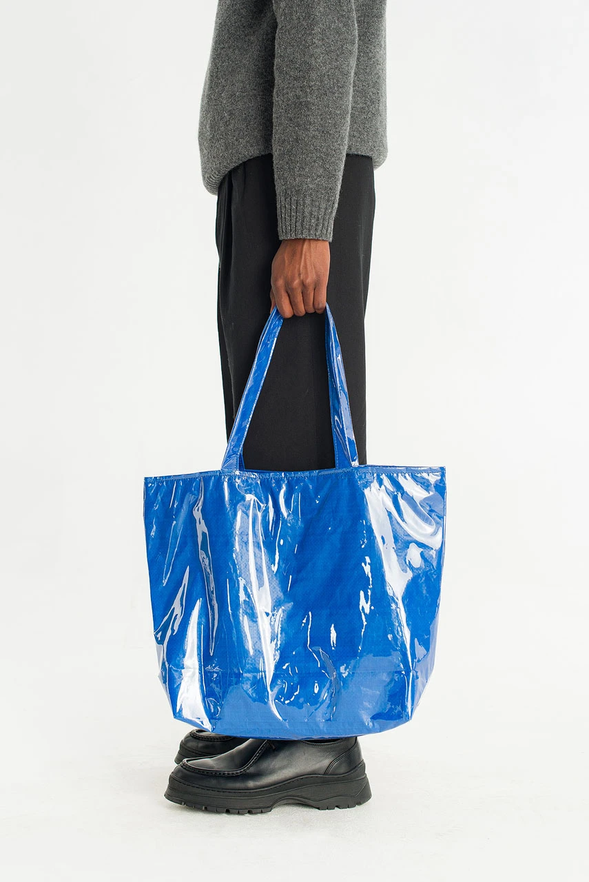 Menswear | Crinkle Tote, Blue