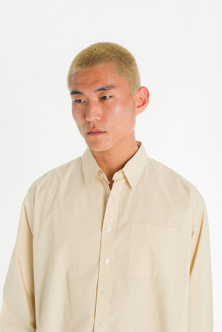 Menswear | HD Cropped Shirt, Beige