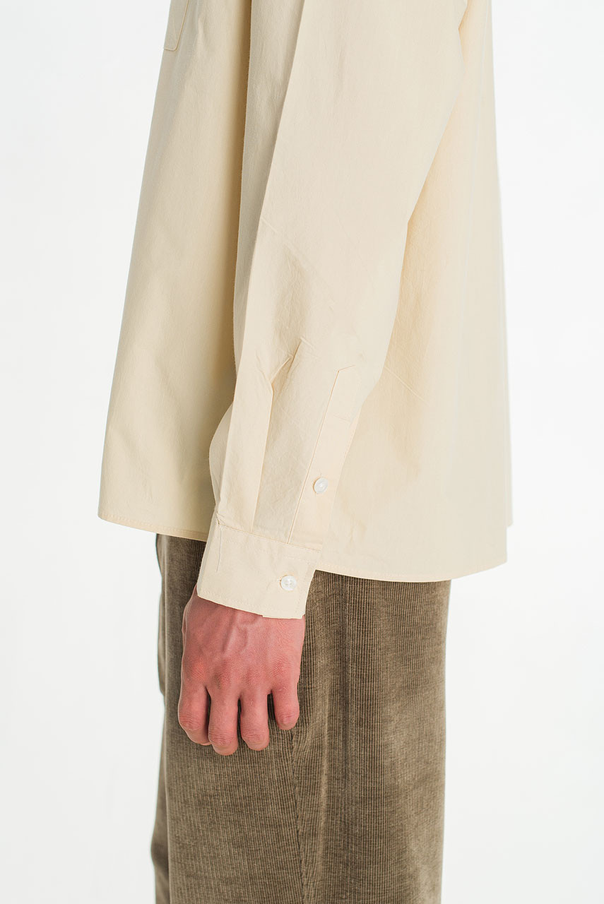 Menswear | HD Cropped Shirt, Beige