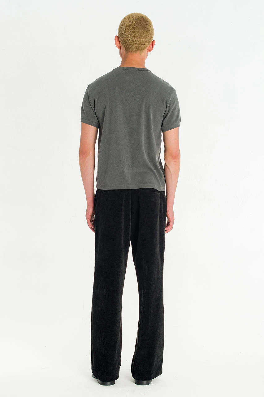 Menswear | Villon Cord Trousers, Black