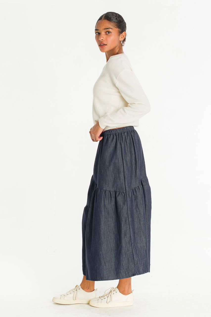 Tomo V Neck Jumper, Ivory