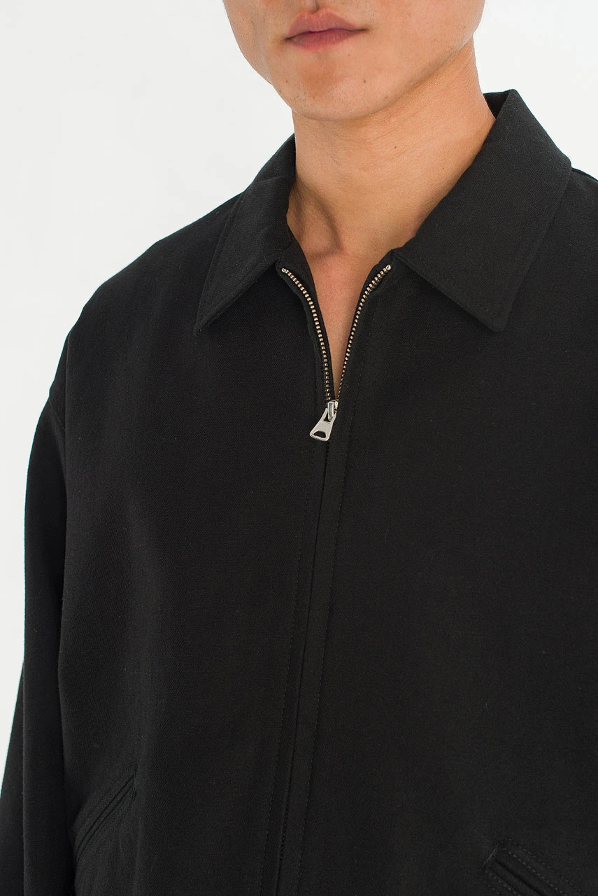 Menswear | Cotton Swing-Top Jacket, Black
