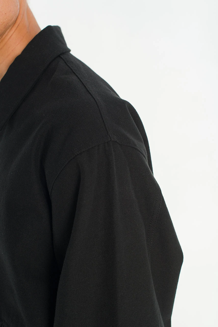 Menswear | Cotton Swing-Top Jacket, Black