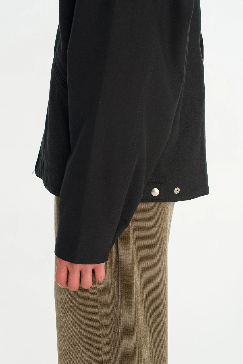 Menswear | Cotton Swing-Top Jacket, Black