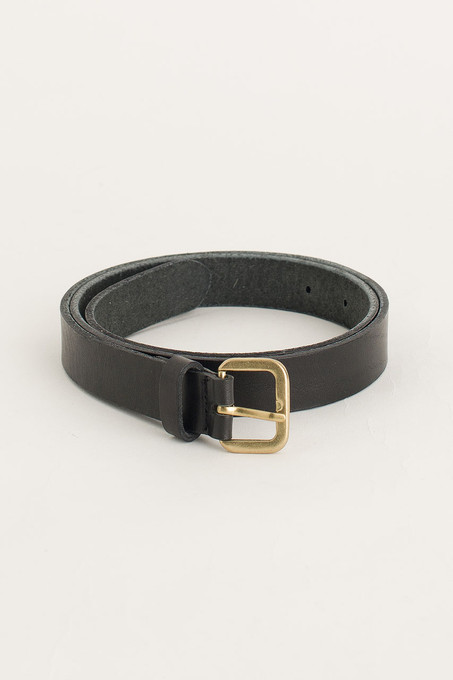 Siena Mini Square Belt, Black