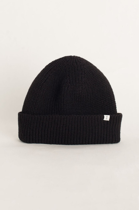 Knitted Beanie, Black