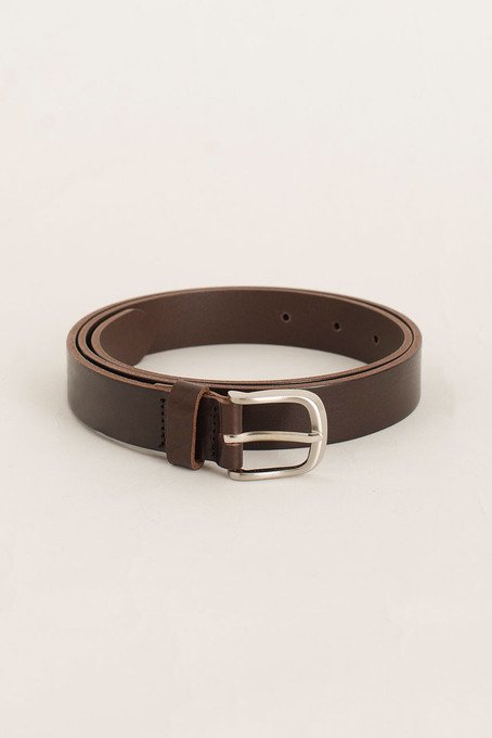 Jena Half Oval Belt, Brown