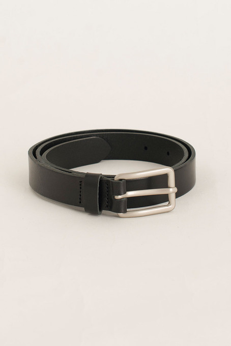 Yui Rectangle Belt, Black