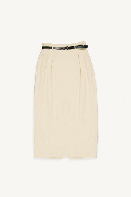 ★RAIVE★ Belt Skirt in Beige VW3AS32091 20230725-012-BEIGE-01__64862.