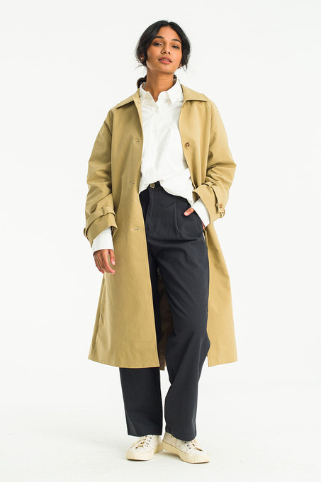 ジャケット・アウター YOKE Nylon Covered Trench Coat ジャケット・アウター Nylon Covered Trench Coat YOKE Future